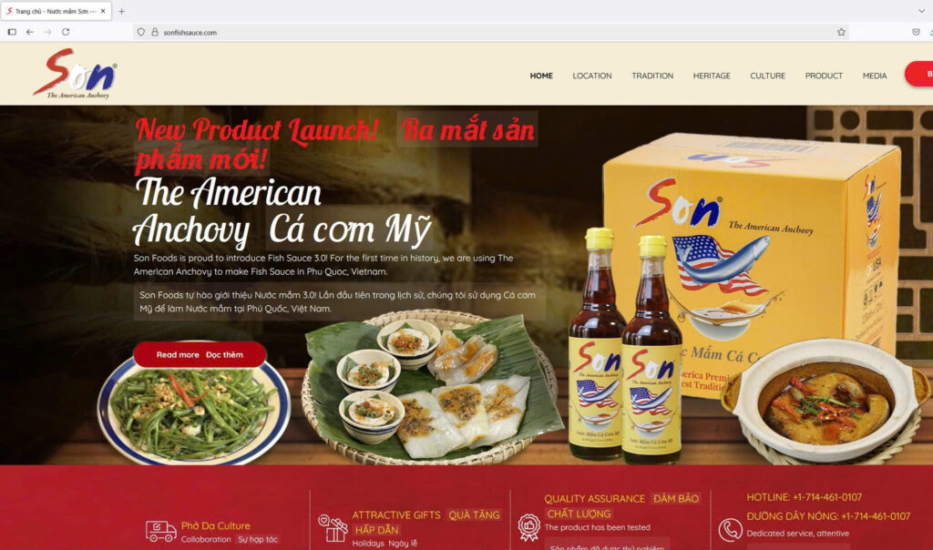Case study | Son Fish Sauce: Bí quyết “Nguyên liệu Mỹ – Sản xuất Việt – Xuất xứ Mỹ” chinh phục thị trường Mỹ