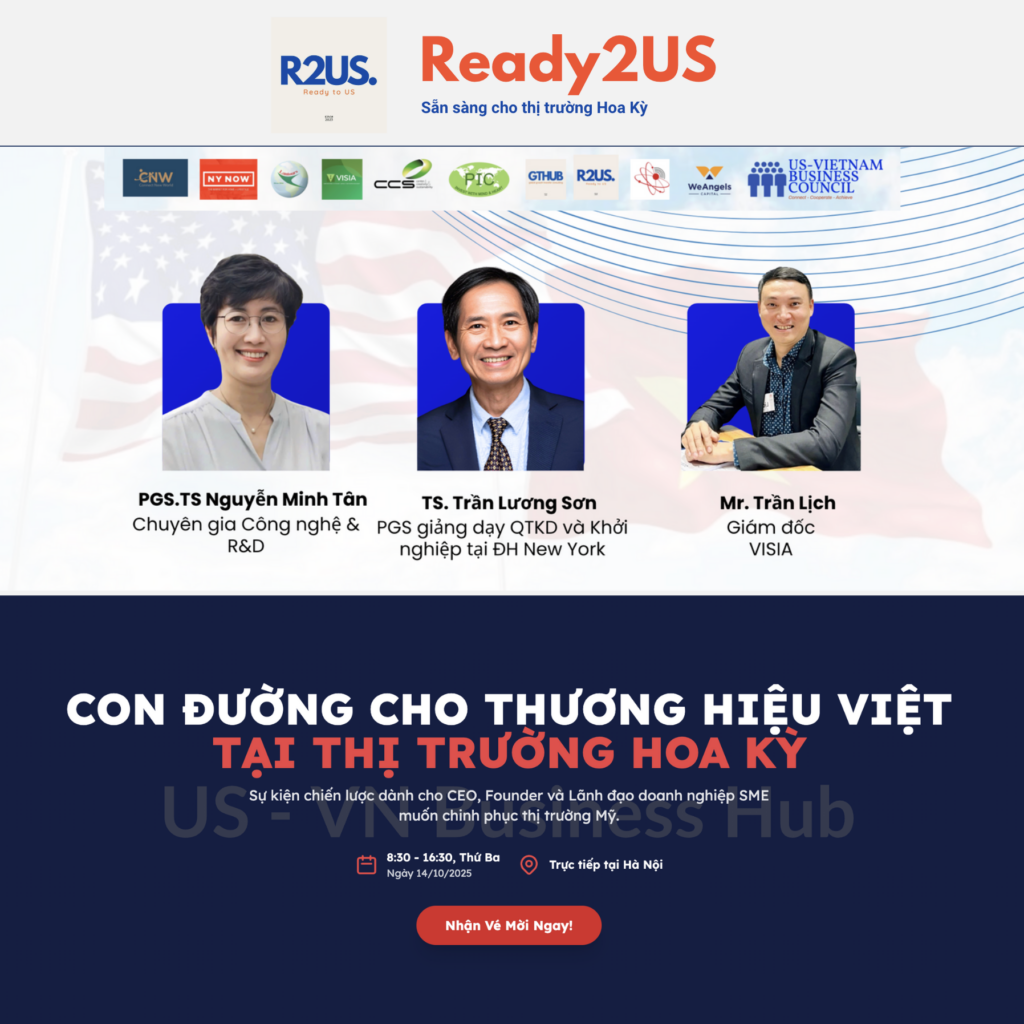 Recap Sự kiện: Con đường cho thương hiệu Việt tại thị trường Hoa Kỳ