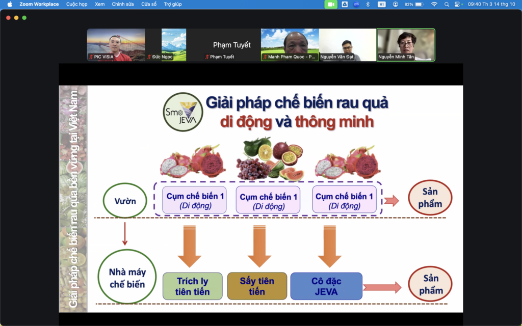 Chuyên gia Nguyễn Minh Tân chia sẻ giải pháp công nghệ đồng hành cùng doanh nghiệp nông nghiệp Việt
